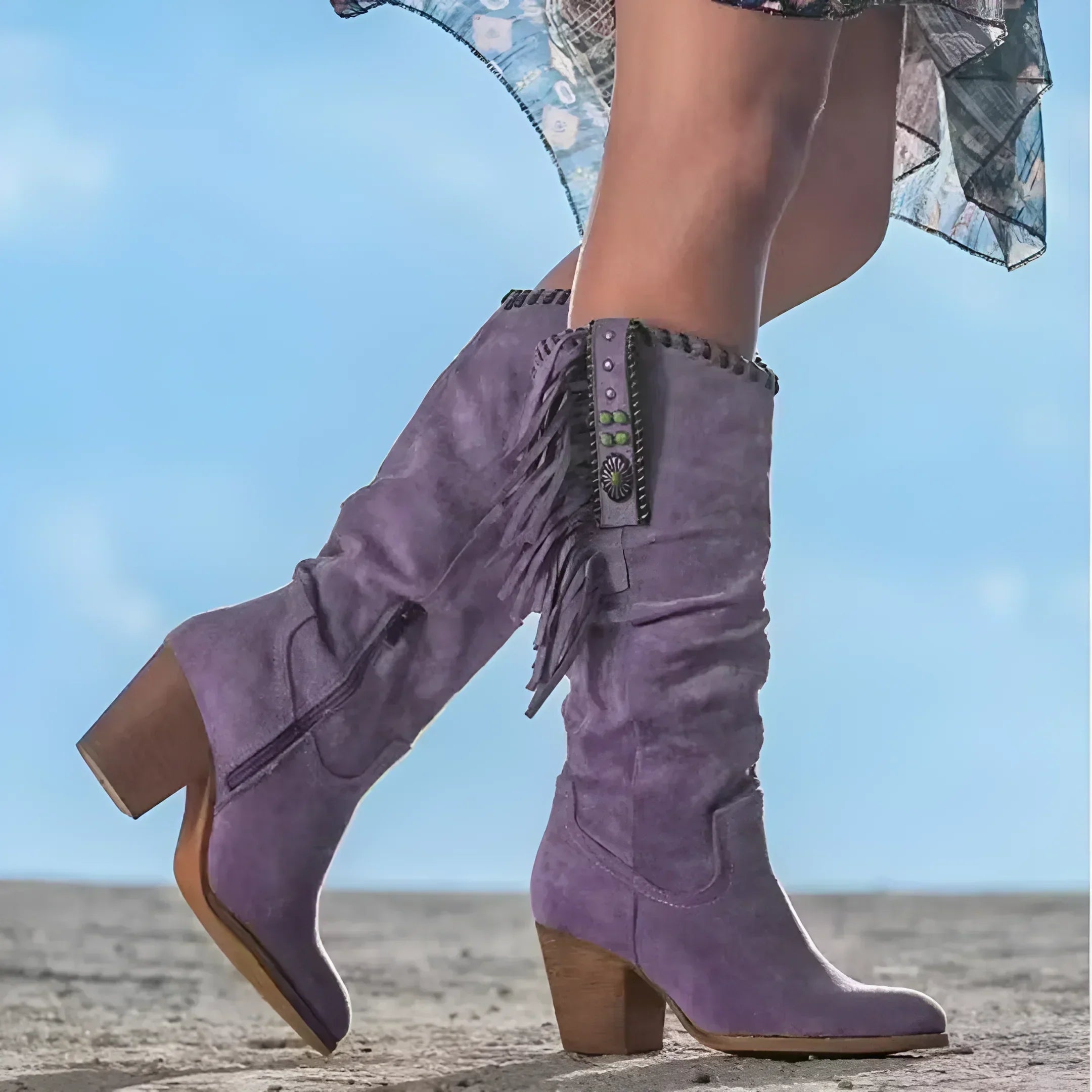 Mara | Cowboylaarzen van echt leer | Tijdloze stijl en duurzaam comfort
