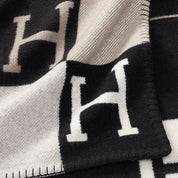 HBlanket H-deken – luxe wollen plaid met kasjmier voor bank of stoel