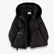 Loravelle dames winterparka – warme jas met capuchon en verstelbare pasvorm