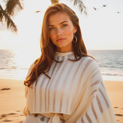 Laura Gehaakte Boho Top – Luchtige Zomertop met Wijde Mouwen