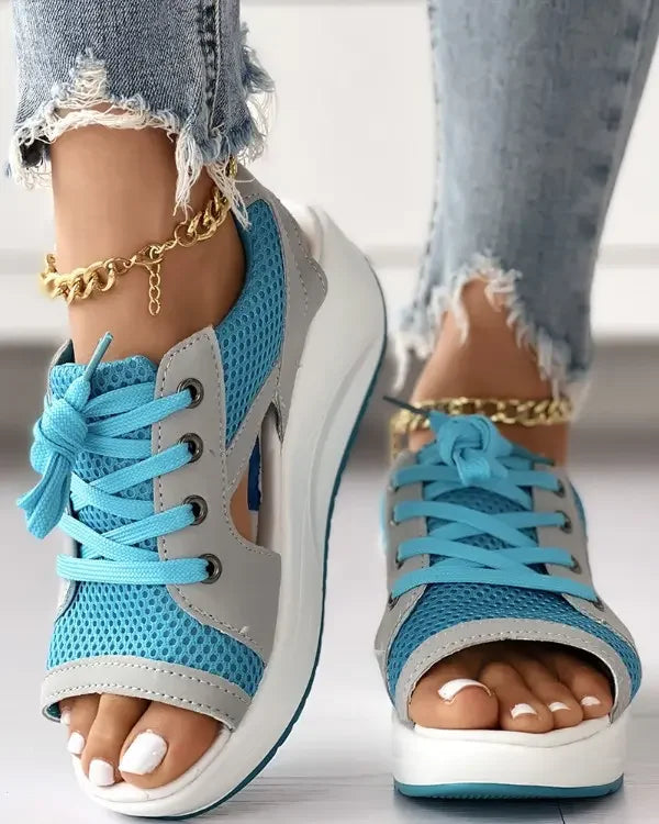 Orthopedische muffin-sandalen dames | Comfortabele zomersandalen met ondersteuning