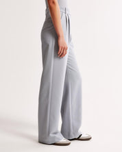 Hoge taille pantalon dames – geplooide pantalon met elegante tapered fit