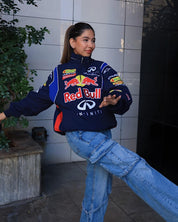 Lia Red Bull Racing jas unisex – oversized streetwear jack met sponsorlogo’s