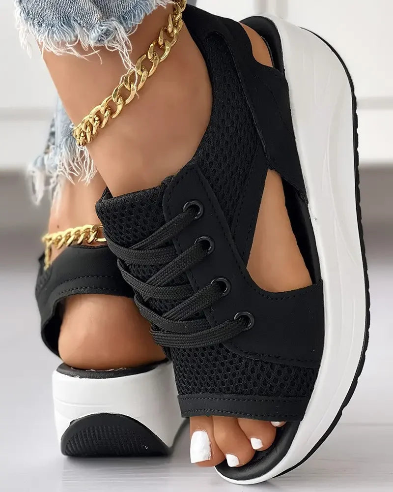 Orthopedische muffin-sandalen dames | Comfortabele zomersandalen met ondersteuning