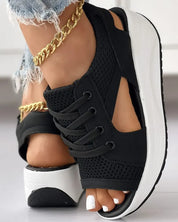 Orthopedische muffin-sandalen dames | Comfortabele zomersandalen met ondersteuning