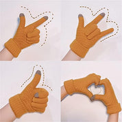 Thermische Wollen Winterhandschoenen – Warme & Stijlvolle Dameshandschoenen
