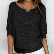 Eline Comfortabele Damestrui – Zachte Trui met Luxe Stof en Casual Pasvorm