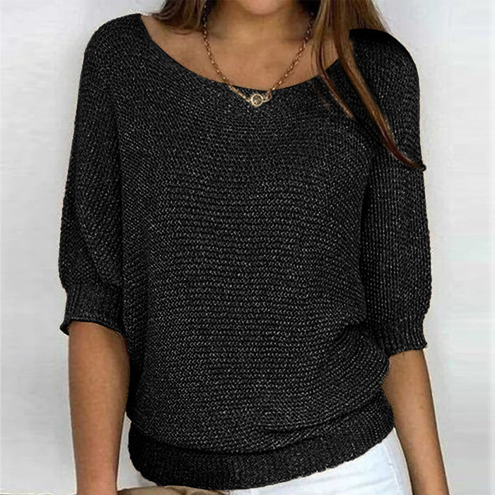 Eline Comfortabele Damestrui – Zachte Trui met Luxe Stof en Casual Pasvorm