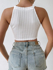 Perla strap top dames – elegante top met fijne bandjes