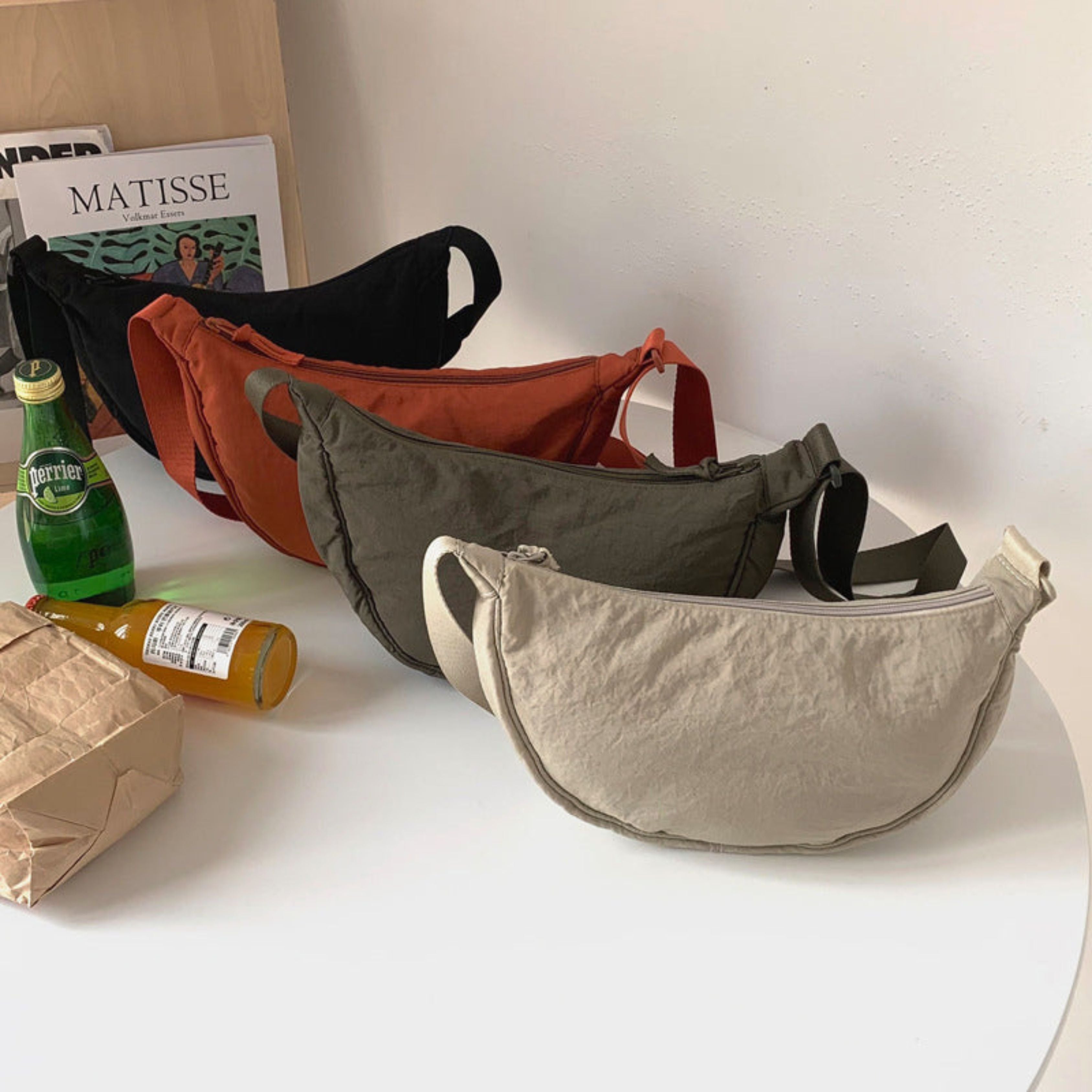 Anneke Dames Crossbody Tas – Verstelbare Band & Minimalistisch Design