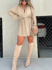 Romper Jurk Dames – Trendy Satijnen Playsuit met Tailleceintuur | Jessica