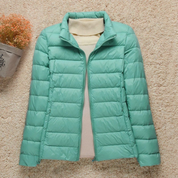 Tess Dames Gewatteerde Jas met Capuchon – Lichtgewicht, Warm & Stijlvol