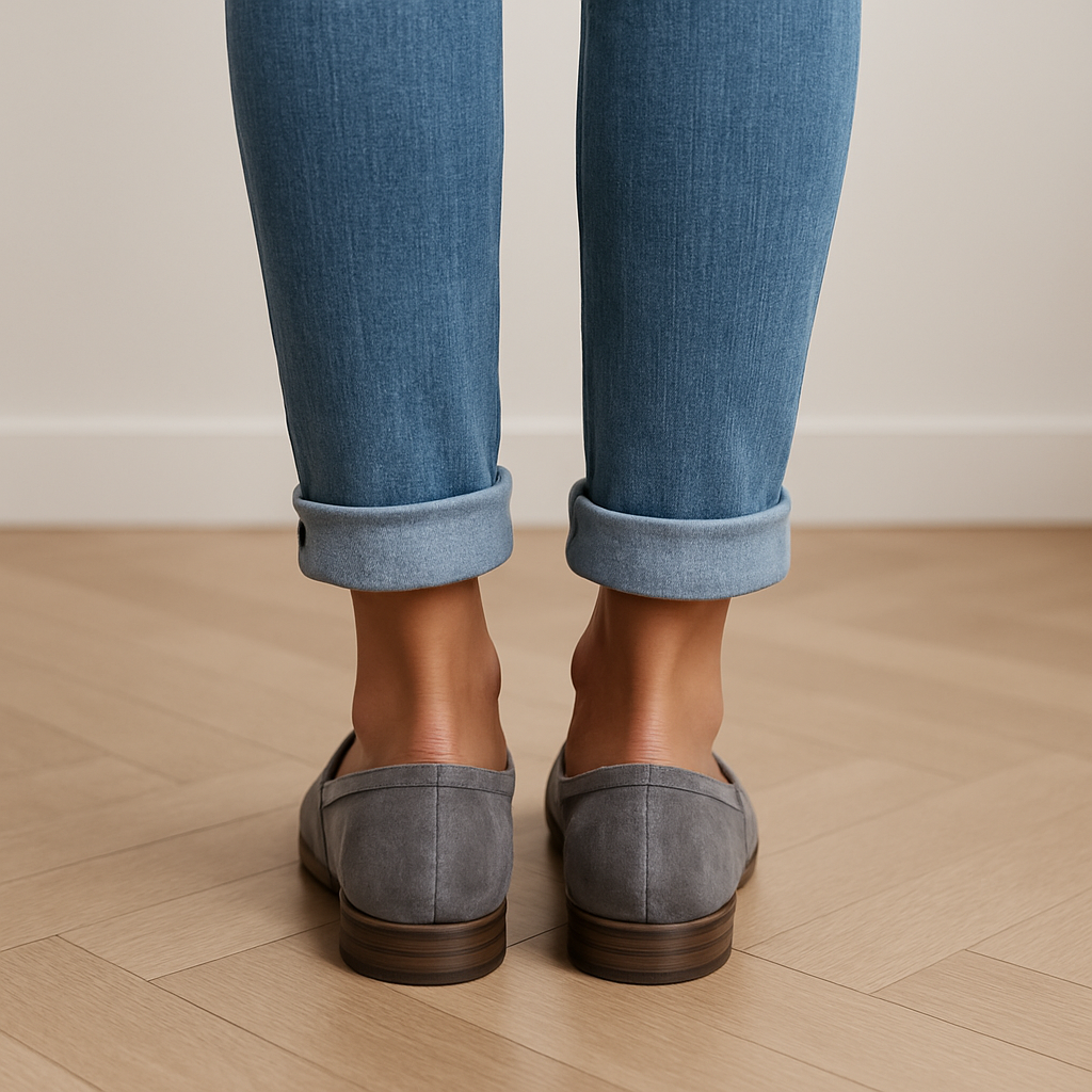 Lorena dames loafers | Elegante instappers met suèdelook | Comfort en stijl