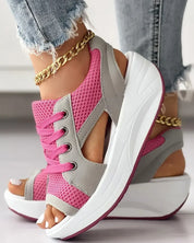 Orthopedische muffin-sandalen dames | Comfortabele zomersandalen met ondersteuning