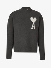 Heidi dames trui – zachte pullover met hartjesprint en comfortabele pasvorm