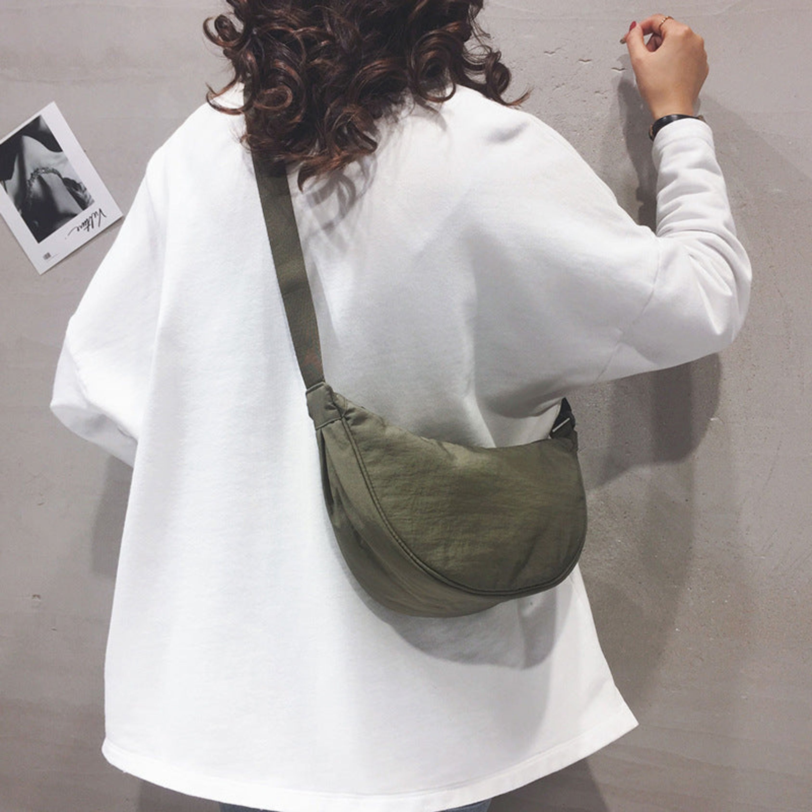 Anneke Dames Crossbody Tas – Verstelbare Band & Minimalistisch Design