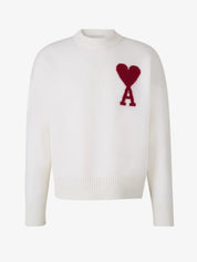 Heidi dames trui – zachte pullover met hartjesprint en comfortabele pasvorm