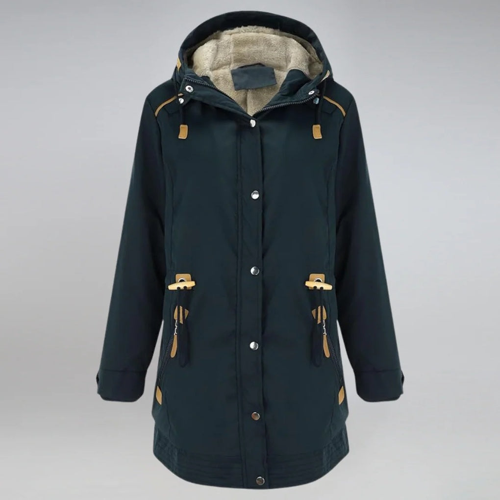 Parka-jas voor dames – warme, waterafstotende jas met capuchon