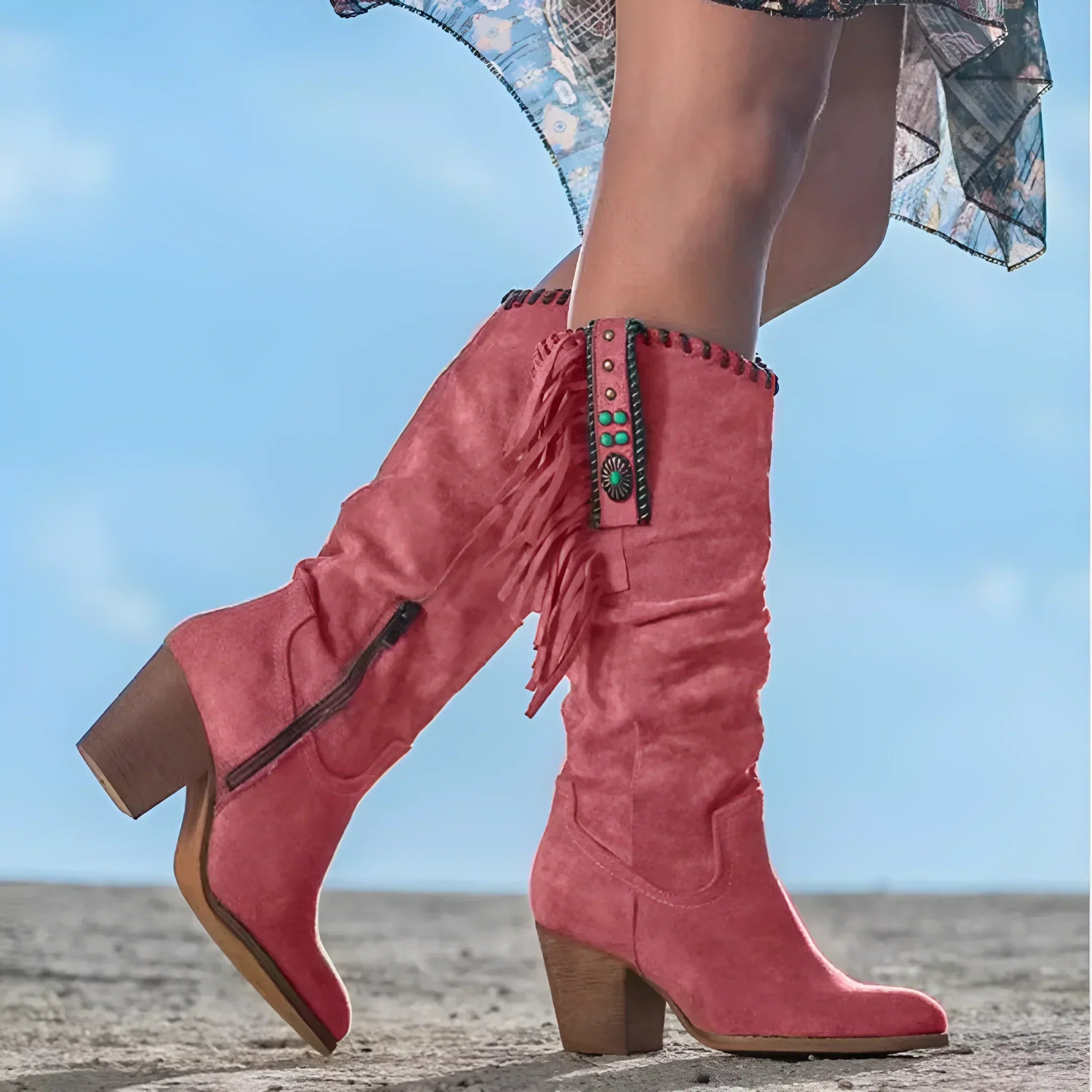 Mara | Cowboylaarzen van echt leer | Tijdloze stijl en duurzaam comfort