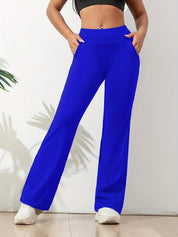 Lara Yogabroek Dames – Comfortabele & Elastische Broek met Flared Pasvorm
