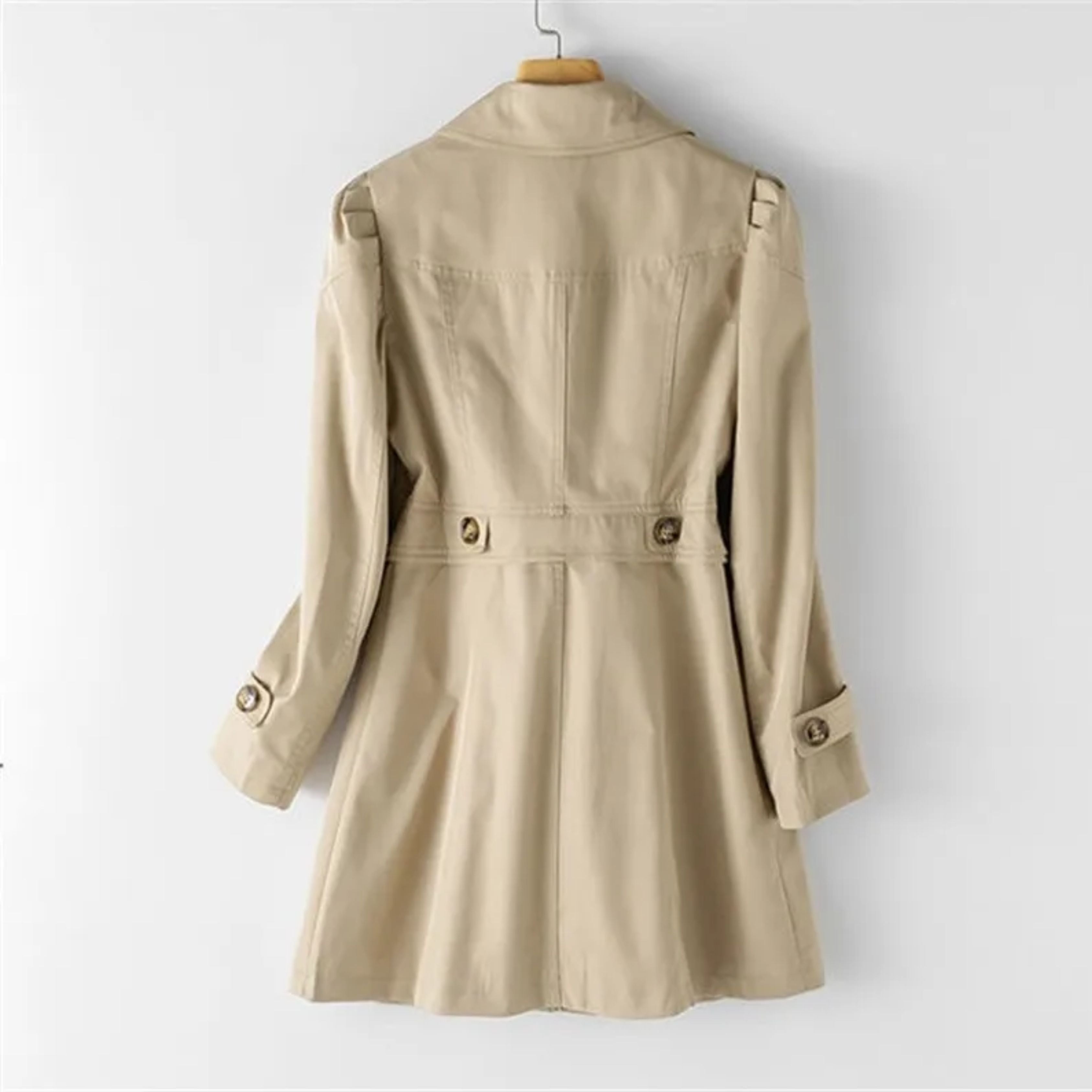 Dames Waterdichte Trenchcoat | Klassiek, Elegant & Weerbestendig