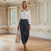Elena Comfort Fit Broek – Lichte & Stijlvolle Damesbroek