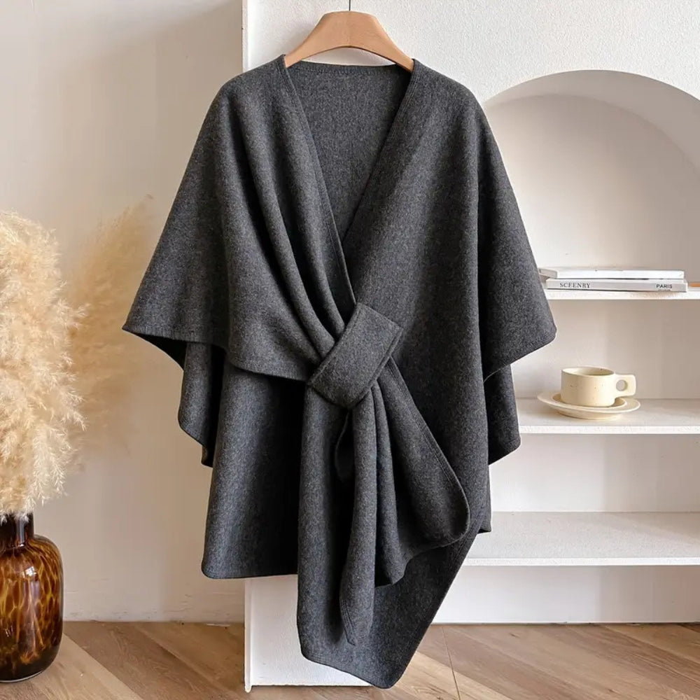 Celeste Dames Omslagdoek – Elegante Winddichte Wrap van Zachte Microvezelmix