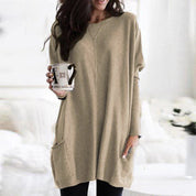 Lange Trui Dames – Comfortabele Oversized Trui met Tijdloos Design