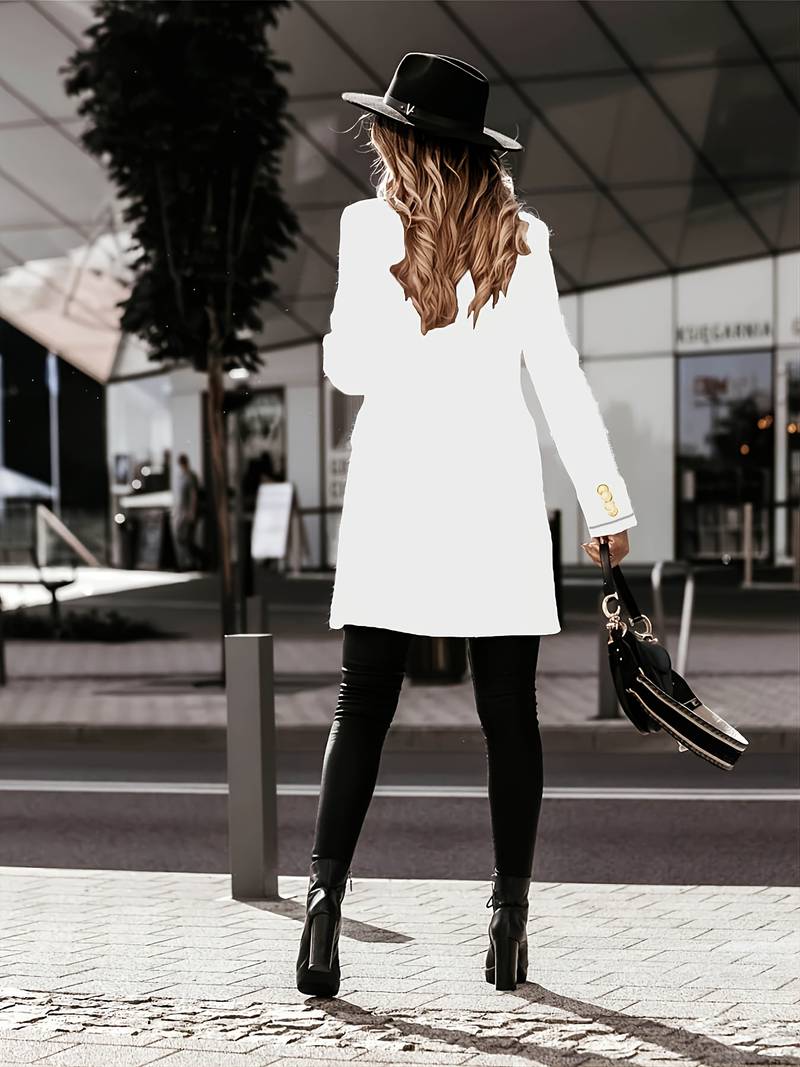 Business Casual Blazer voor Dames – Stijlvolle Getailleerde Pasvorm