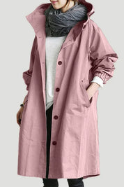Evy | Stijlvolle Dunne Regenjas voor Dames | Licht, Waterafstotend & Trendy