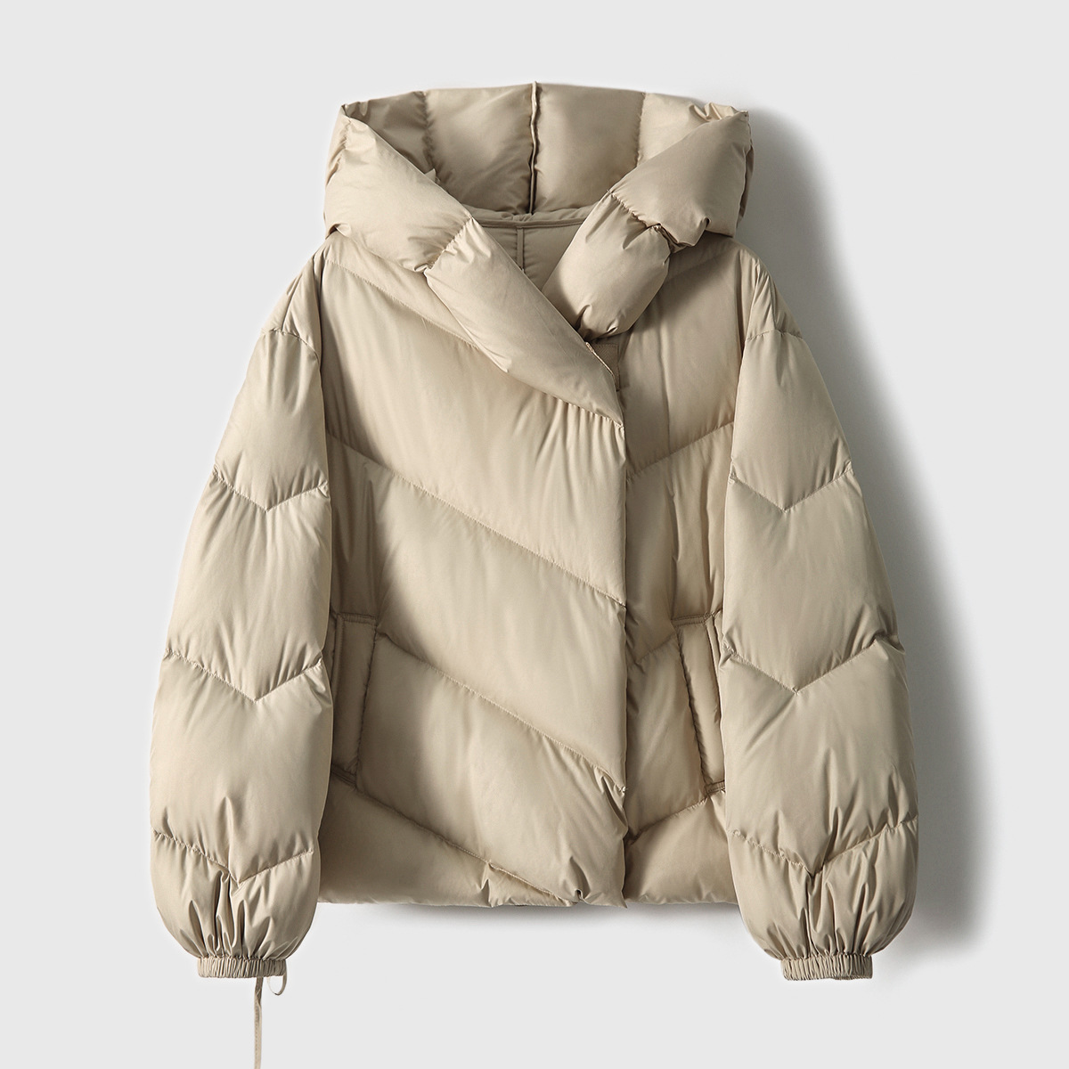 Gewatteerd dames jack met capuchon – licht, warm & stijlvol voor elke dag