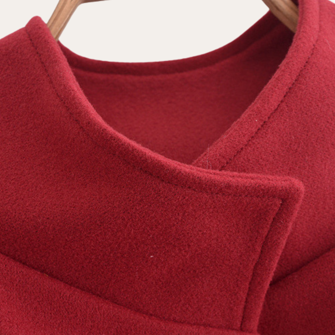 Tania Wollen Jas Dames – Elegante & Warme Wollen Jas voor Herfst & Winter