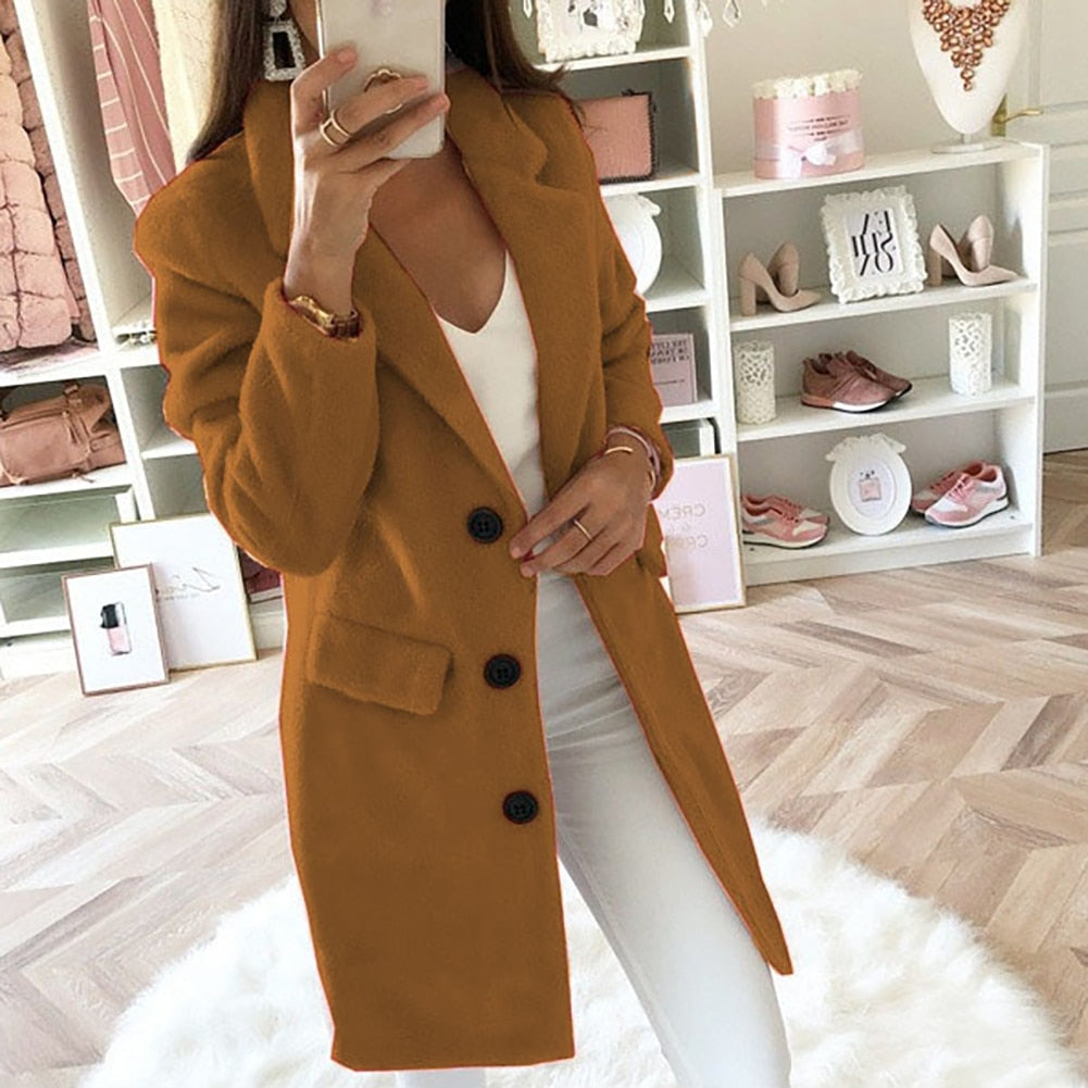 Sofia Damesjas – Chique Jas met Getailleerde Pasvorm en Luxe Voering
