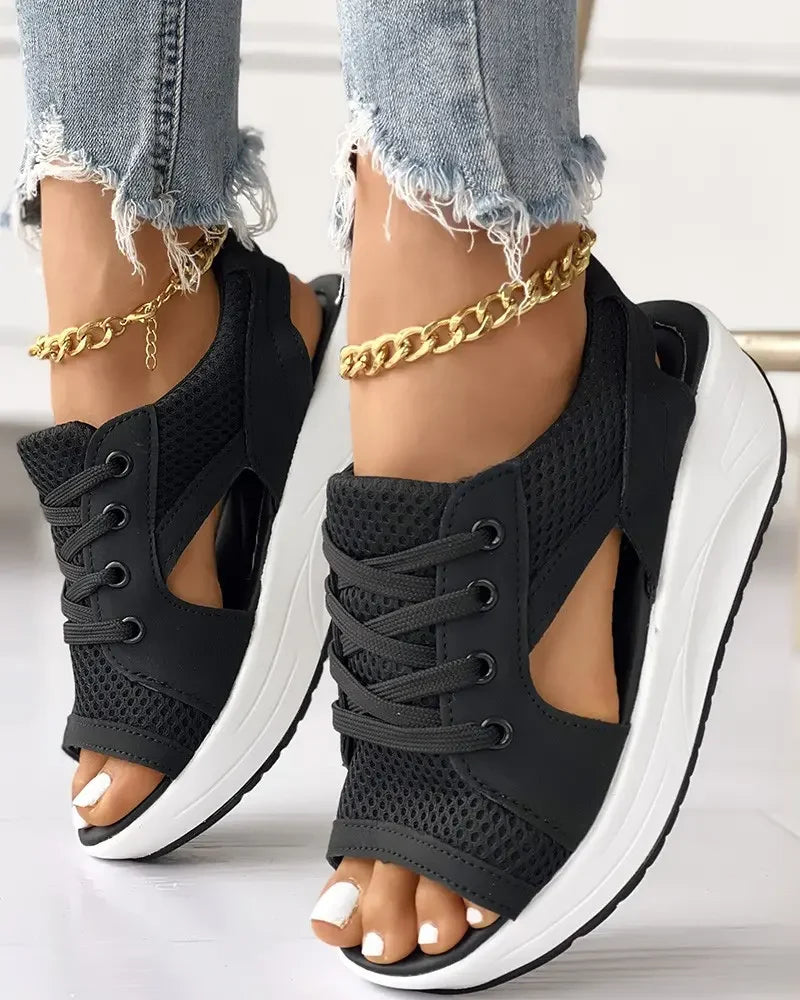 Orthopedische muffin-sandalen dames | Comfortabele zomersandalen met ondersteuning