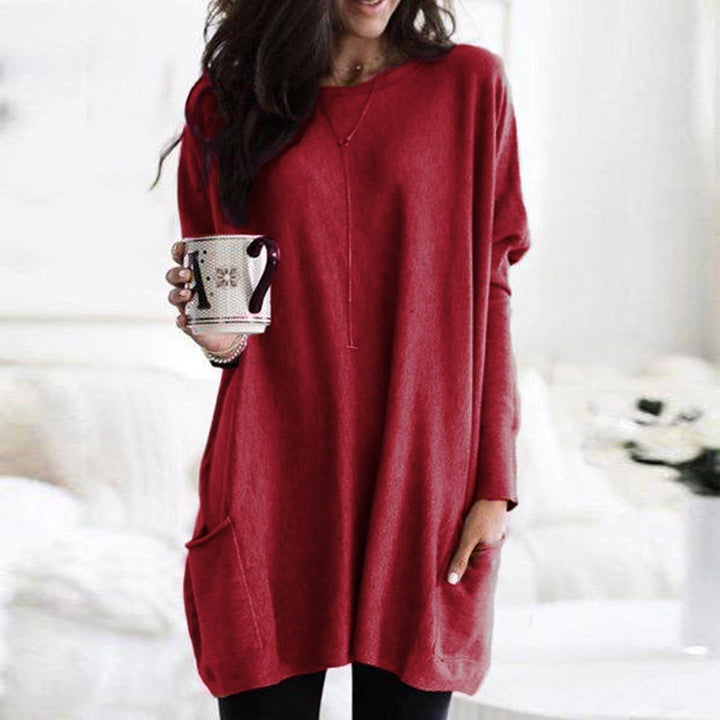 Lange Trui Dames – Comfortabele Oversized Trui met Tijdloos Design
