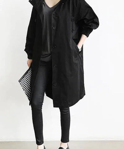 Evy | Stijlvolle Dunne Regenjas voor Dames | Licht, Waterafstotend & Trendy