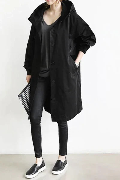 Evy | Stijlvolle Dunne Regenjas voor Dames | Licht, Waterafstotend & Trendy