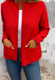 Linda Stijlvol Vest – Zacht, Warm en Makkelijk te Combineren