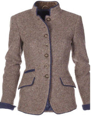Elegante dames jas unicolor – tijdloos & veelzijdig