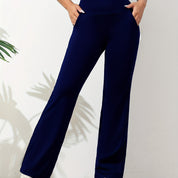 Lara Yogabroek Dames – Comfortabele & Elastische Broek met Flared Pasvorm