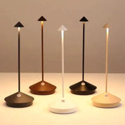 ClarityGlow – Draadloze LED Tafellamp | Dimbare Designlamp voor Binnen & Buiten