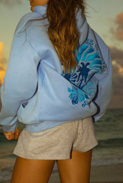 Elisska Sommer-Hoodie dames | Lichte ademende zomer hoodie | Trendy casual hoodie voor dames
