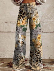 Ritan dames lange denim broek – luchtig, comfortabel en stijlvol