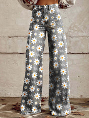 Ritan dames lange denim broek – luchtig, comfortabel en stijlvol