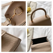 Andrea Dames Handtas – PU Leren Crossbody Schoudertas met Bovenhandvat