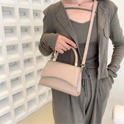 Andrea Dames Handtas – PU Leren Crossbody Schoudertas met Bovenhandvat
