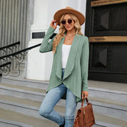 Gebreid Dames Vest met Open Pasvorm – Aurora | Lichtgewicht Vest voor Herfst & Laagjeslooks