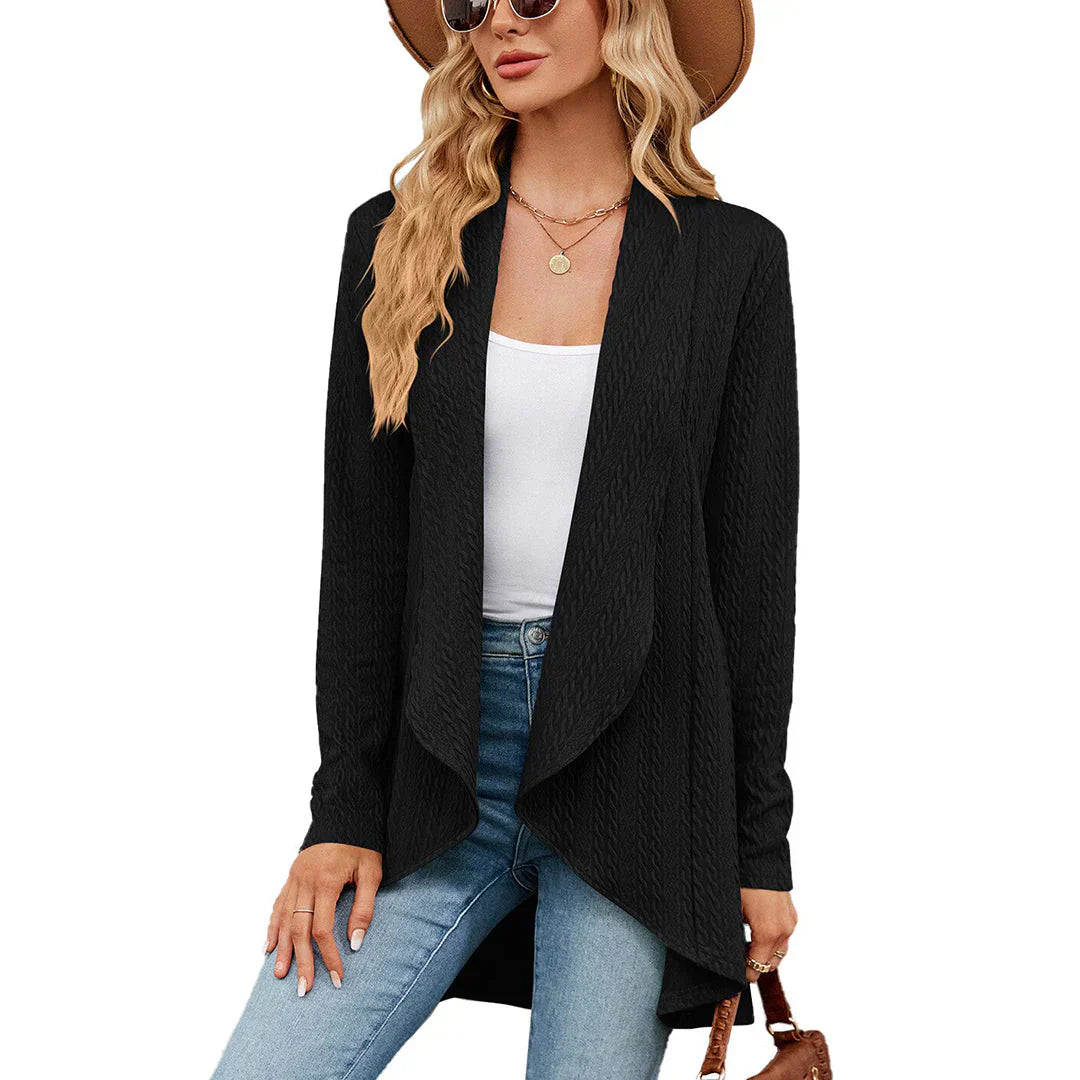 Gebreid Dames Vest met Open Pasvorm – Aurora | Lichtgewicht Vest voor Herfst & Laagjeslooks