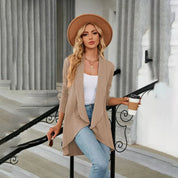 Gebreid Dames Vest met Open Pasvorm – Aurora | Lichtgewicht Vest voor Herfst & Laagjeslooks