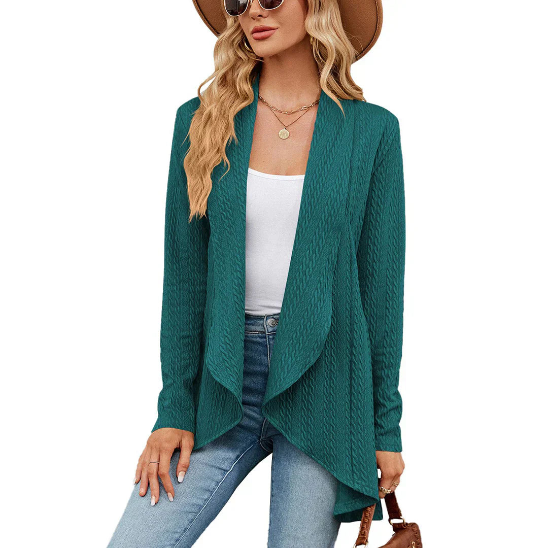 Gebreid Dames Vest met Open Pasvorm – Aurora | Lichtgewicht Vest voor Herfst & Laagjeslooks